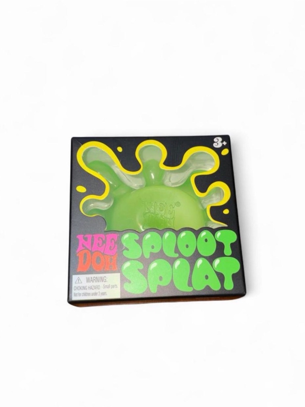 Schylling NeeDoh Sploot Splat Squishy Sensory Tactile Fidget Toy- Green